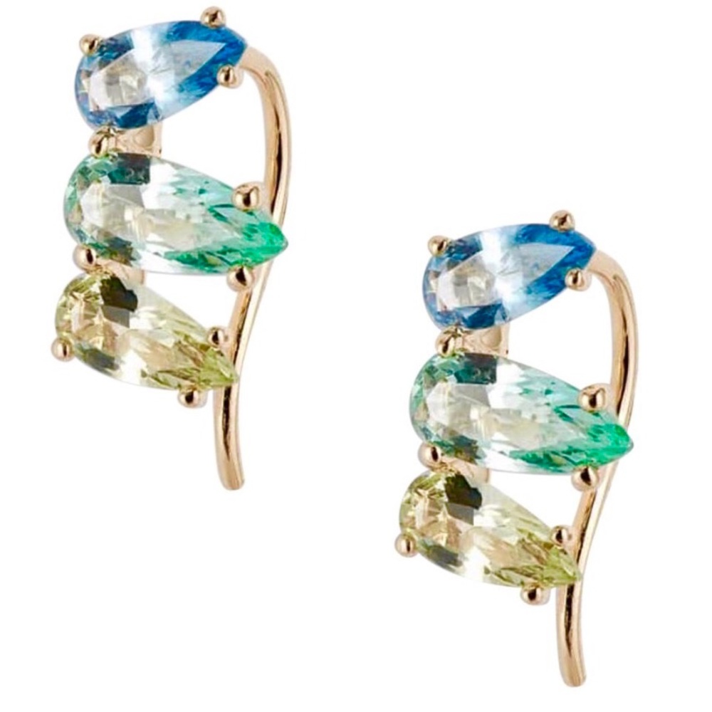 Nadri Gelato Ear Crawler Earrings